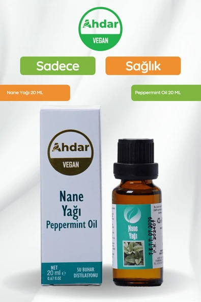 Ahdar 20 ML Nane Yağı - 5