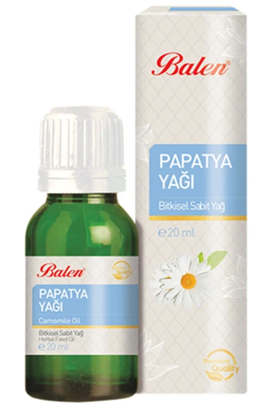 Papatya Yağı Maserasyon 20 ml Balen - 1