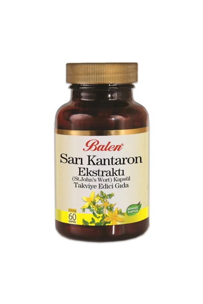 Sarı Kantaron St. John’ S Wort Ekstraktı Kap. 300 Mg  60 Kapsül Bal - 1