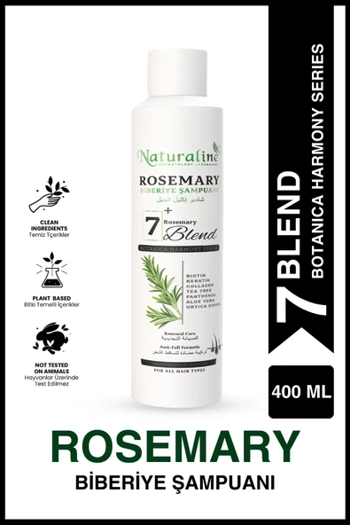 Rosemary Biberiye Şampuanı 400ml - 1