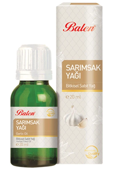 Sarımsak Yağı Ekstraksiyon 20 ml Balen - 1