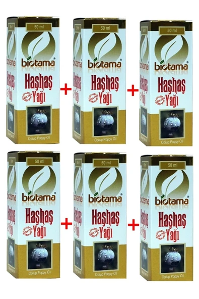 Haşhaş Yağı 50 Ml X 6 Adet - 1