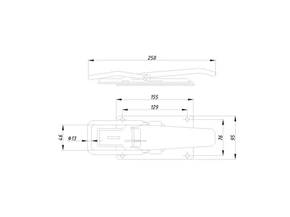 Dorse Kilidi Düz - Resim 2