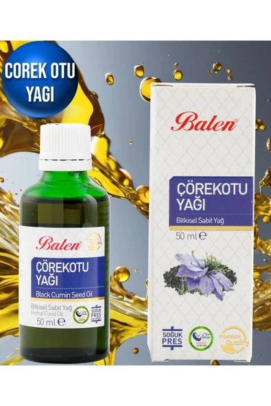 Çörek Otu Yağı 50 Ml (%100 Saf Soğuk Pres) - 1