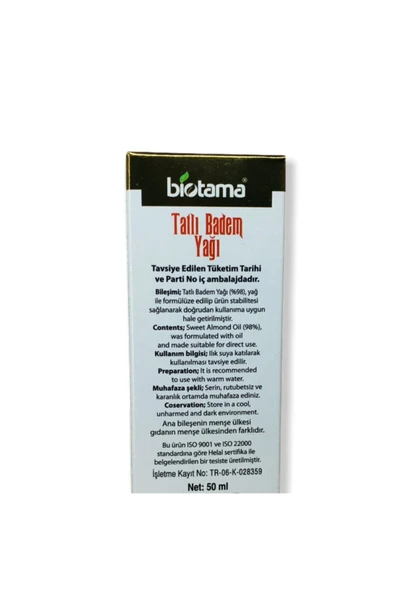 Tatlı Badem Yağı 50 ml - 3