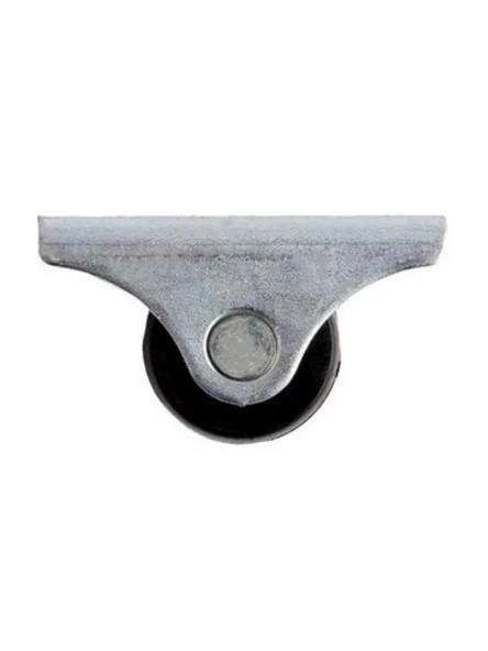 Sabit Tabanlı Masa Tekeri Sehpa ve Dolap Tekeri(Teker ÇAPI:17MM YÜKSEKLIK:20MM)(KROM-SİYAH) Siyah SİYAH - 8 ADET - Resim 3