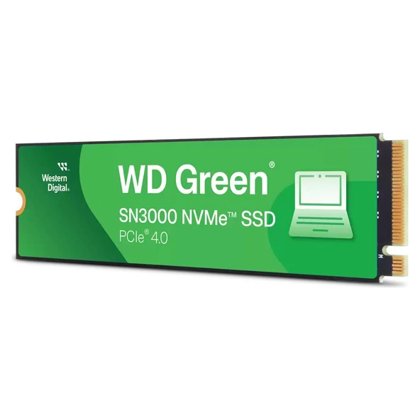 WD Green 500GB SN3000 WDS500G4G0E Pcıe 5000MB/S Gen4 X4 Nvme 2280 M.2 SSD - Resim 2