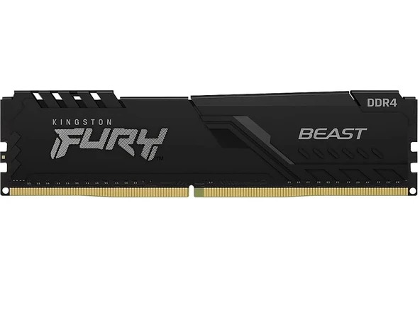 Kingston Fury Beast Black 16 GB 3600 MHz CL18 KF436C18BB/16 DDR4 Ram - 1