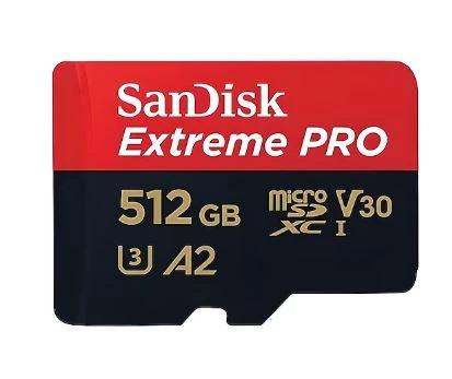 Sandisk Extreme Pro 512GB 200/140MB/S Microsdxc Uhs-I A2 V30 Adaptörlü Hafıza Kartı SDSQXCD-512G-GN6MA