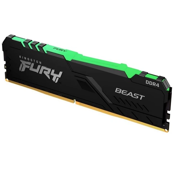 Kingston Fury Beast RGB 32GB 3200 MHz DDR4 CL16 KF432C16BBA/32 Ram - Resim 5