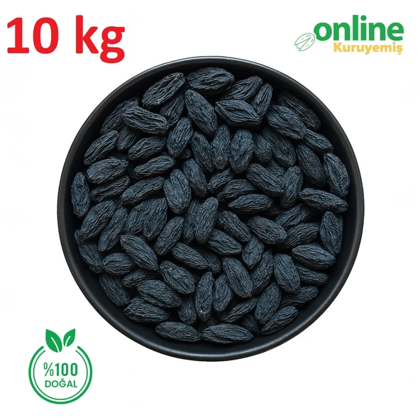 Siyah Üzüm Çekirdekli 10 kg - Resim 2