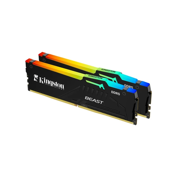 Kingston Beast Rgb Expo 32GB(2X16) 6000MHZ CL36 KF560C36BBE2AK2-32TR Ddr5 Masaüstü Performans Ram - 2