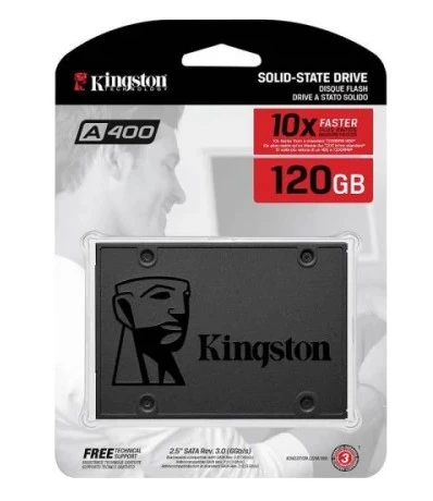 Kingston A400 SA400S37/120G SATA 3.0 2.5" 120 GB SSD ürün görseli
