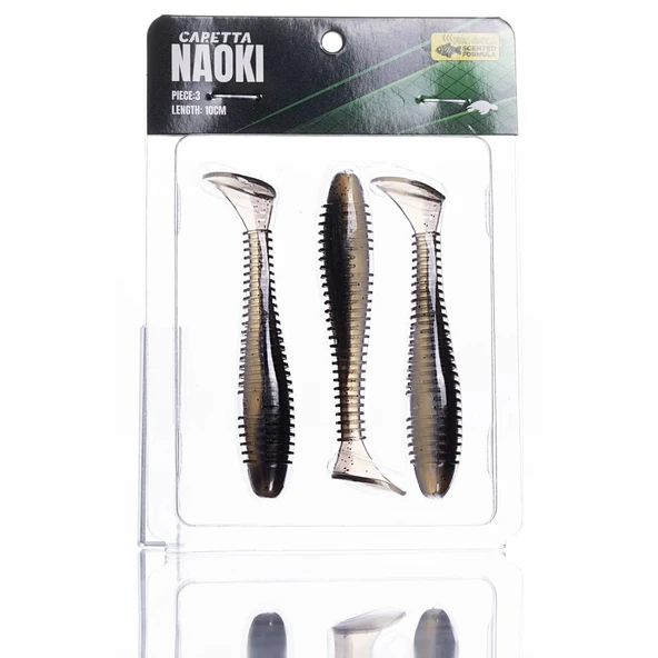 Caretta Naoki 10cm 7gr Silikon Yem  Color #02 ürün görseli 1