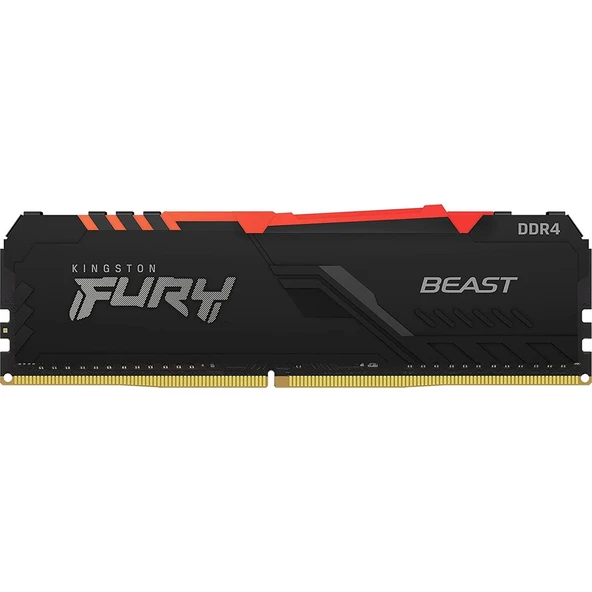 Kingston Fury Beast RGB 16GB 3600 MHz DDR4 CL18 KF436C18BBA/16 Ram - 4