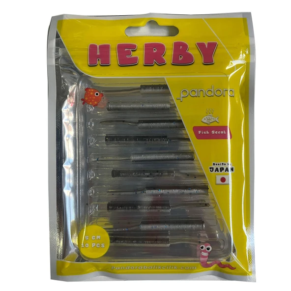 Pandora Herby  5cm 10 Adet LRF Silikonu  Ghost ürün görseli