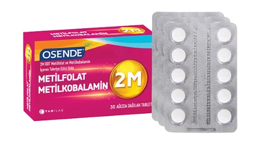 Osende 2M ODT Metilfolat Metilkobalamin 30 Tablet
