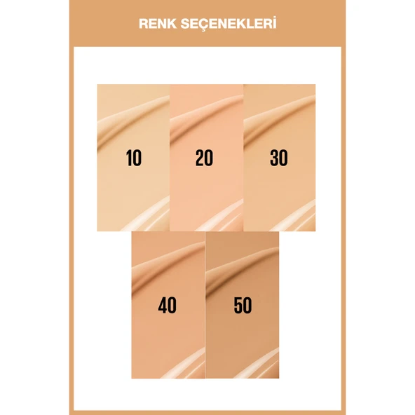 Maybelline New York Fit Me Nude Cilt Bakımı Etkili Nemlendirici SPF50 BB Krem - 50 - 6