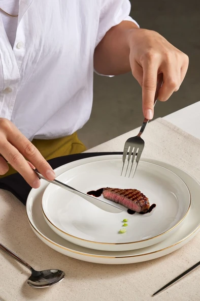 Apricot Faro 24 Parça 6 Kişilik Çatal Kaşık Bıçak Takımı - 6