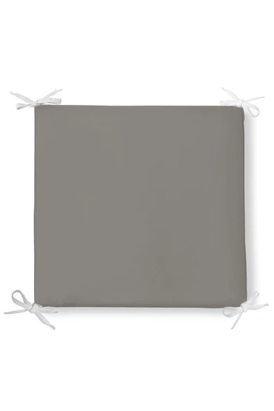 mer-tim ezberbozan ev tekstili Mer-tim Bahçe Balkon Salon Gri Sandalye Minderi Alt ürün görseli 1