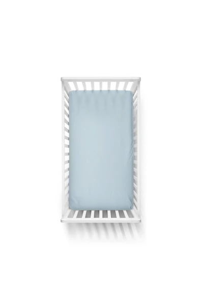 mer-tim ezberbozan ev tekstili 70x140 Penye Lastikli Bebek Çarşafı - Krem Mavi Yeşil 3'lü Set