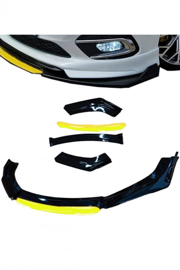 Peugeot 207 2007 Sarı Renk Ön Ek Karlık ve Rüzgarlık