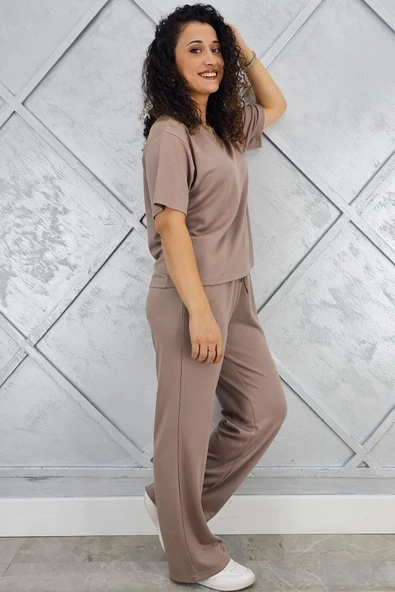 KADIN KISA KOLLU TESETTÜR TAKIM - Resim 8