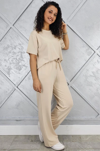 KADIN KISA KOLLU TESETTÜR TAKIM - Resim 7