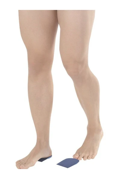 ARWEX Silikon Epin Topukluk Kumaş Kaplı Yapışmalı Topuk Yastığı Taban M - 2