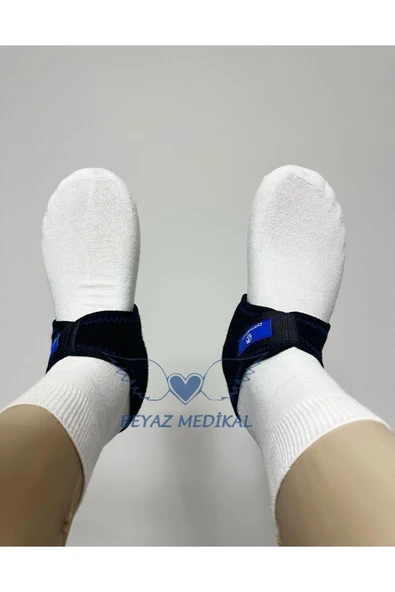 ORTHONEW Ortopedik Silikon Kumaş Topuk Çorabı 1 Adet topuk Dikeni Ayak Nasır Çatlak Topuk Ağrısı 35-40 - 3