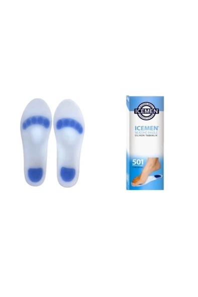 İPEK ARYA Icemen Tam Ortopedik Anatomik Silikon Ayakkabı Tabanlığı Topuk Dikeni 36-37 - 4