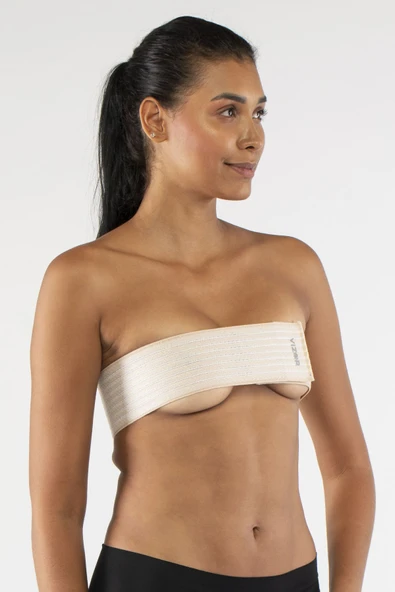 VİZOR Post-op Liposuction Göğüs Büyütme Kompresyon Göğüs Implant Bandı Rahat Ve Hızlı Toparlanma Standart - 2