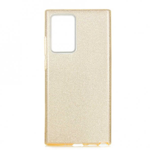 Galaxy Note 20 Ultra Kılıf Zore Shining Simli Silikon Kılıf - 3