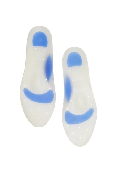 BEYAZ MEDİKAL Silikon Ark Destekli Tabanlık Ark Takviyeli Silikon Tabanlık 42-43 - 2