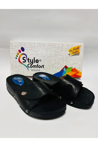 STYLE COMFORT Ortopedik Halluks Valgus Anatomik Taban Kemik Çıkıntısı Ve Topuk Dikeni Terliği Cırtlı Schwjl.03 39 ürün görseli 1