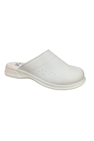 HİPOKRAT Beyaz Sabo Terlik 38