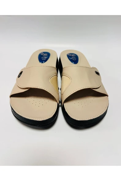 STYLE COMFORT Ortopedik Halluks Valgus Anatomik Taban Kemik Çıkıntısı Ve Topuk Dikeni Terliği Cırtlı Schwjl.03 37 - Resim 5