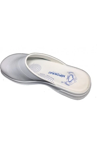 HİPOKRAT Beyaz Sabo Terlik 44 - 2