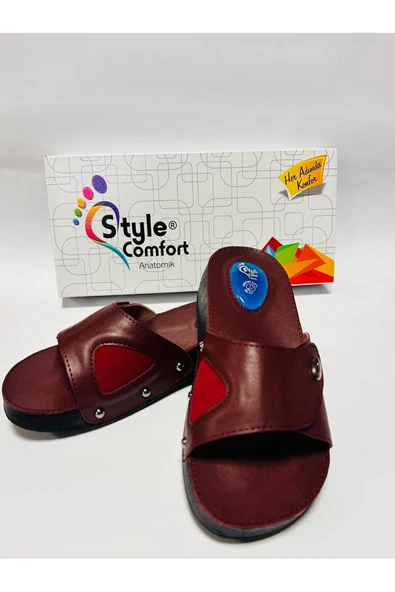 STYLE COMFORT Ortopedik Halluks Valgus Anatomik Taban Kemik Çıkıntısı Ve Topuk Dikeni Terliği Cırtlı Schwjl.03 36 - Resim 2