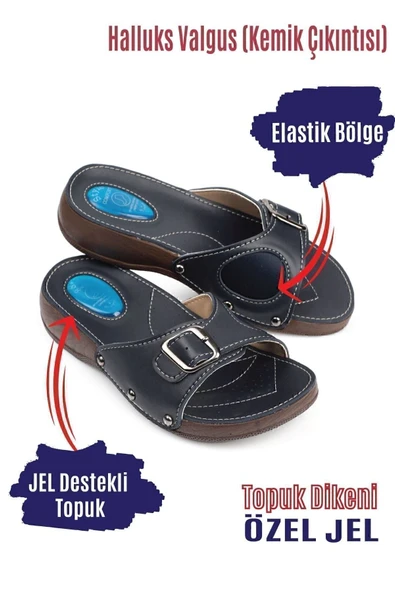 COMFORT STYLE Ortopedik Halluks Ve Topuk Dikeni Terliği Kemik Çıkıntısı Terliği 40 ürün görseli 1