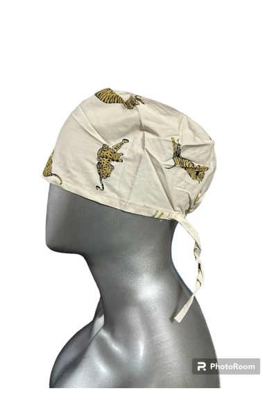 BEYAZ MEDİKAL Doktor Hemşire Aşçı Cerrahi Bone Hastane Bonesi Bandana