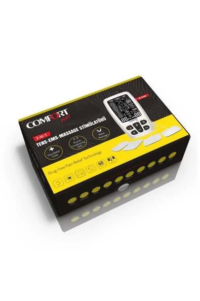 COMFORT PLUS R-c4a Şarj Edilebilir Portatif Dijital Masaj Ems Tens Cihazı - 2