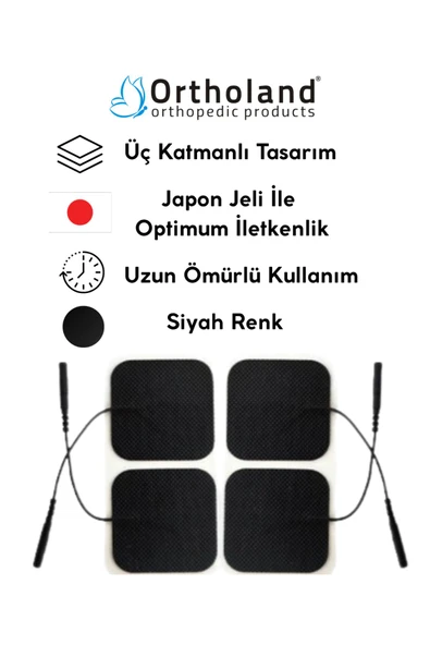 ORTHOLAND Tens Ems Masaj Cihazı 2 Kanallı Bataryalı Portatif Fizik Tedavi Cihazı Şarj Edilebilir - 6