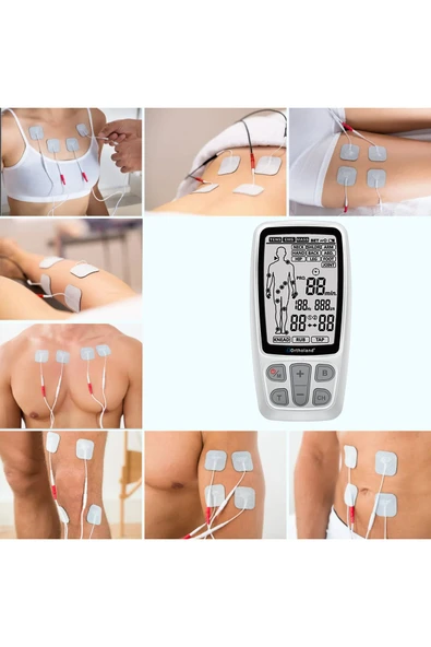 ORTHOLAND Tens Ems Masaj Cihazı 2 Kanallı Portatif Fizik Tedavi Cihazı - 5