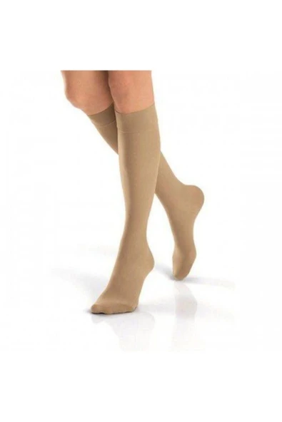 DUKAVAS Orta Basınçlı Xs (23 - 32 Mmhg) Diz Altı Çorabı (burnu Kapalı) Xs 2XL ürün görseli 1