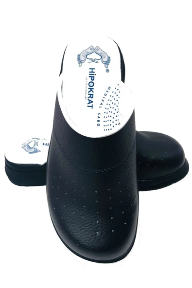 HİPOKRAT Ortopedik Sabo Terlik Doktor Hemşire Hastane Terliği Lacivert 41 ürün görseli 1