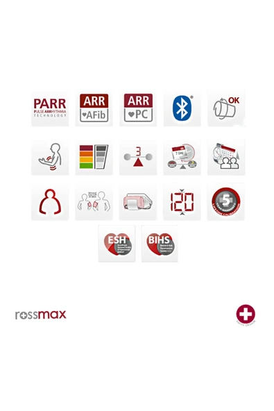 ROSSMAX X5 Bt Bluetooth Tam Otomatik Koldan Ölçüm Dijital Tansiyon Aleti - 4
