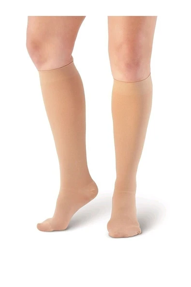 VİZOR Vizor Comfort Seri Orta Basınçlı (23 - 32 Mmhg) Diz Altı Çorabı (burnu Kapalı) 7 - Resim 2