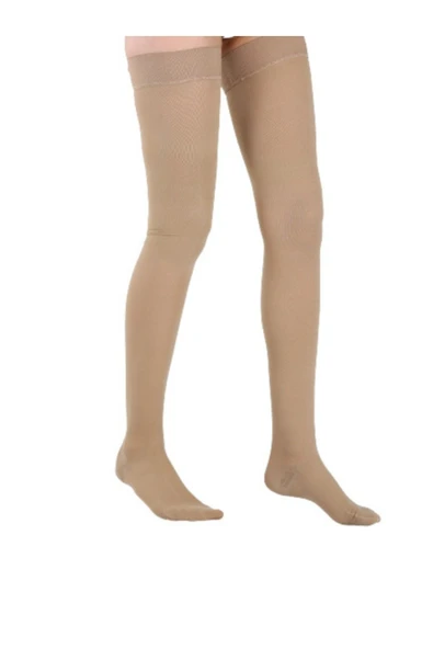 VİZOR ORTOPEDİ Vizor Comfort Seri Orta Basınçlı (23 - 32 Mmhg) Diz Üstü Uyluk Boyu Çorabı (burnu Kapalı) 7