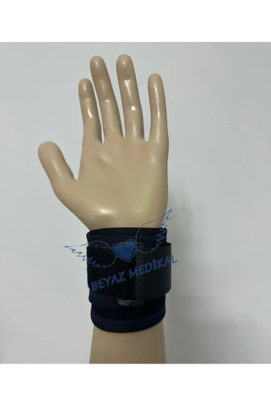 ORTHONEW El Bilek Bandajı Elastik Sporcu Bilekliği Fitness Ağırlık Destek Crossfit Body standart Standart